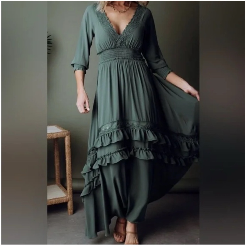 Baltic Born Pippa Lace Maxi Dress